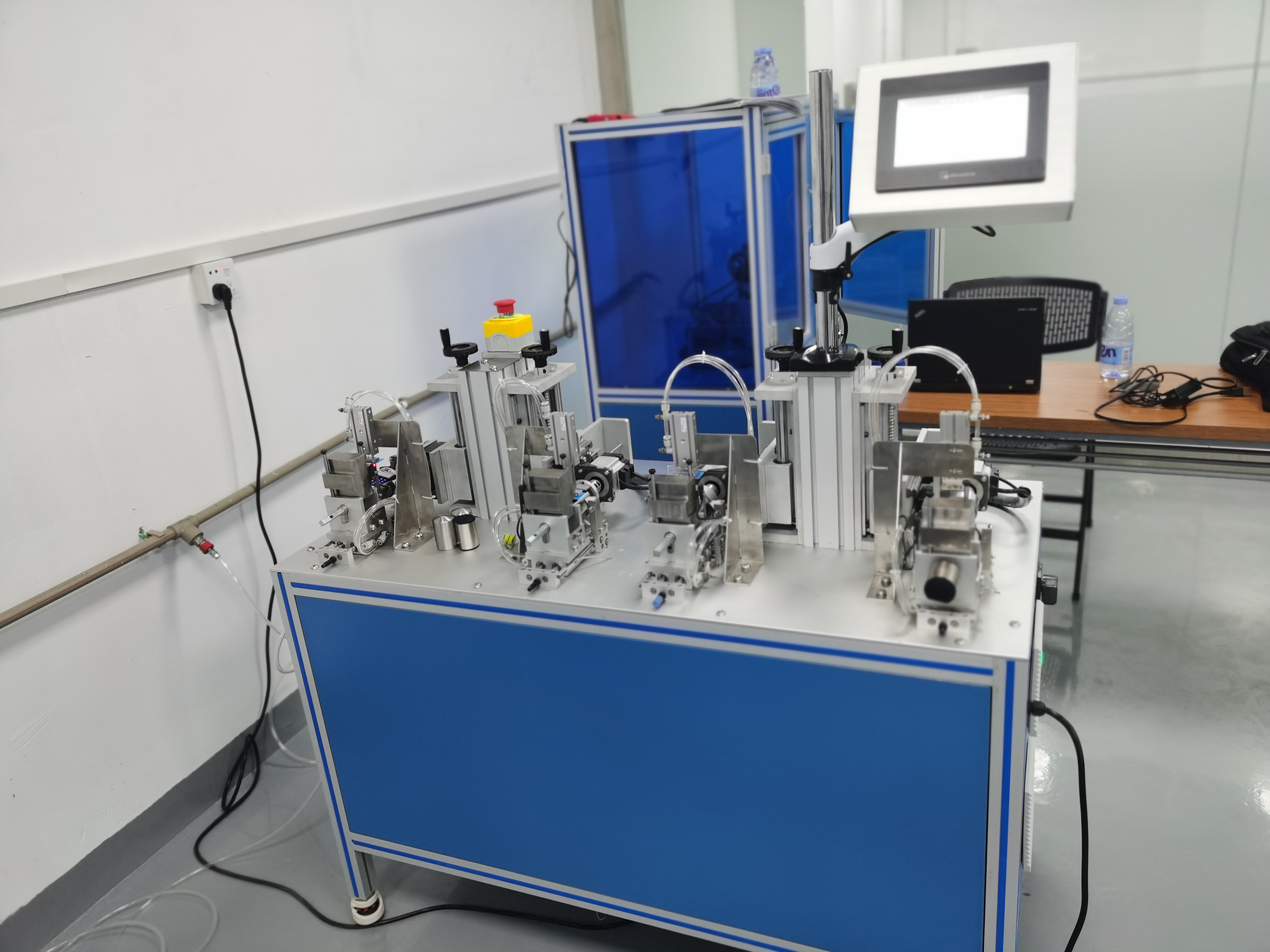 Cylinder lock cycles test machine